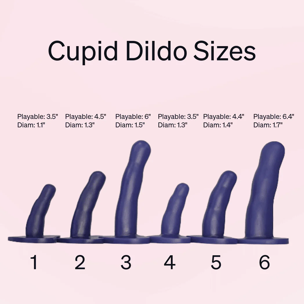 Cupid 3 Curved Silicone Dildo - Image 12