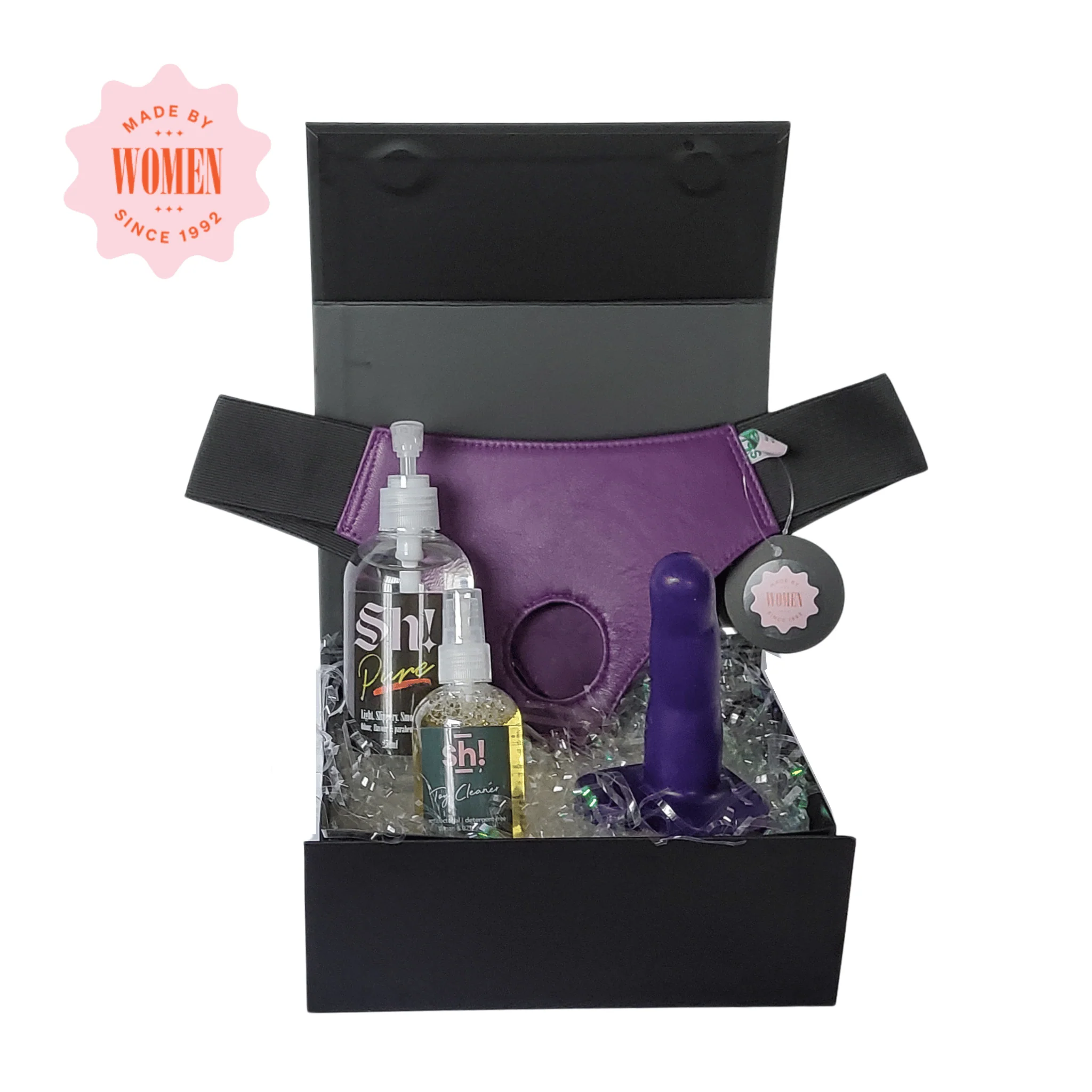 First Strap On Silicone Dildo Kit