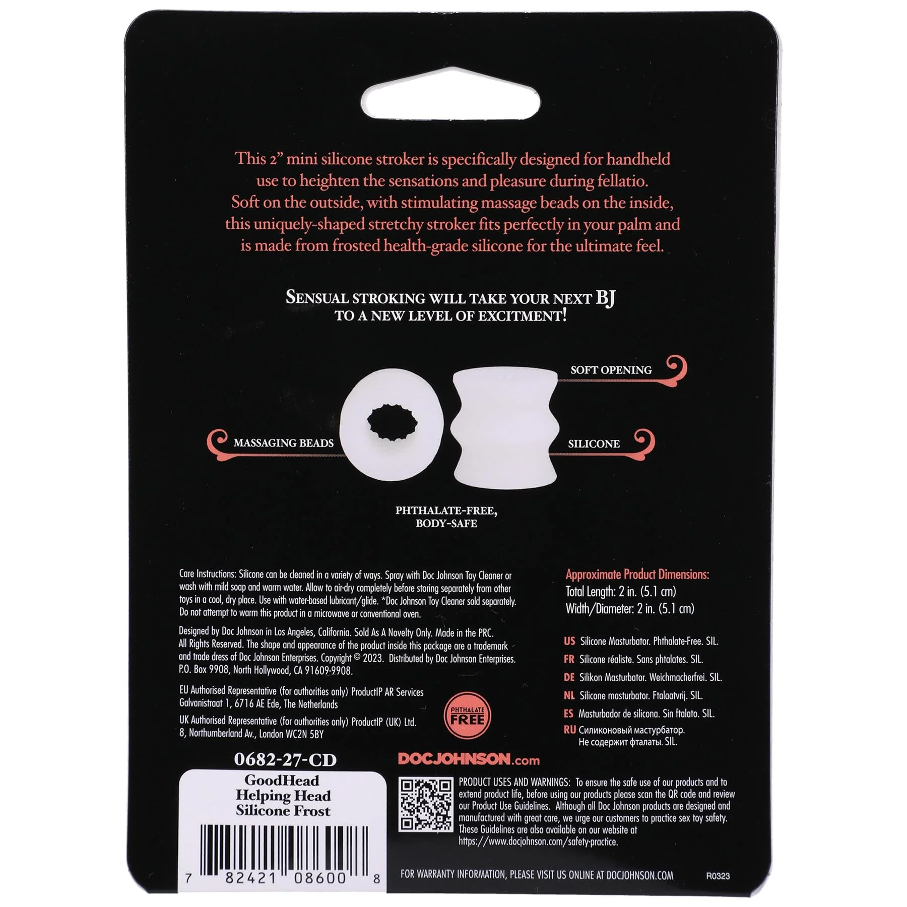 GoodHead Helping Head Silicone Stroker - Image 4