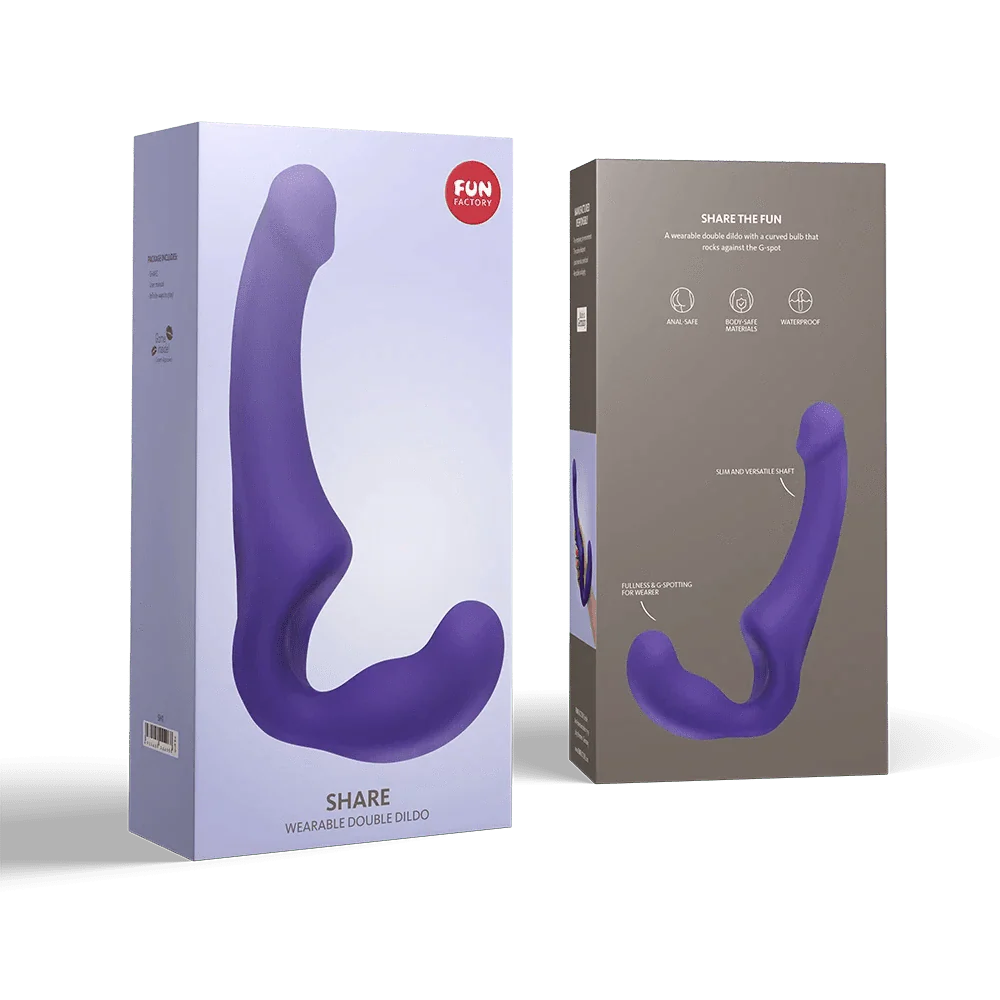 Share Strapless Double Dildo - Image 4